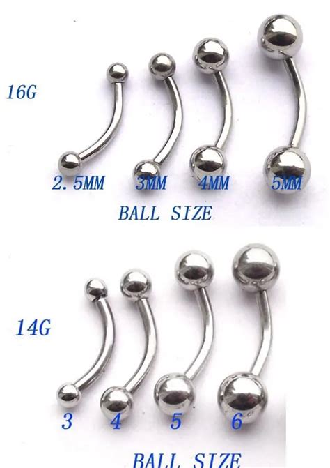 16 gauge belly button piercings|12 gauge belly button rings.